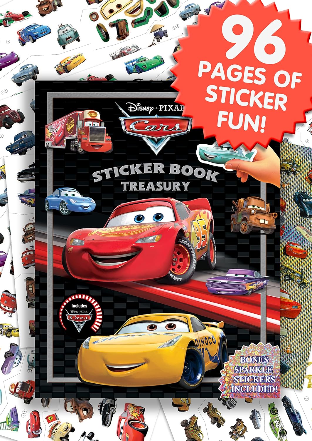 Pixar Cars Sticker Book Cars: 1000 Stickers: Disney Pixar: