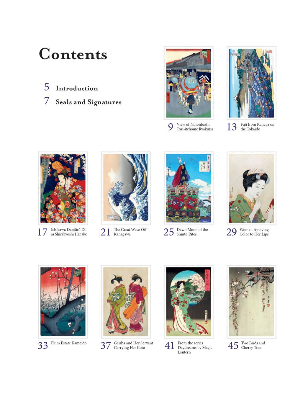 Floating World Japanese Prints Coloring Book, Color Your Masterpiece