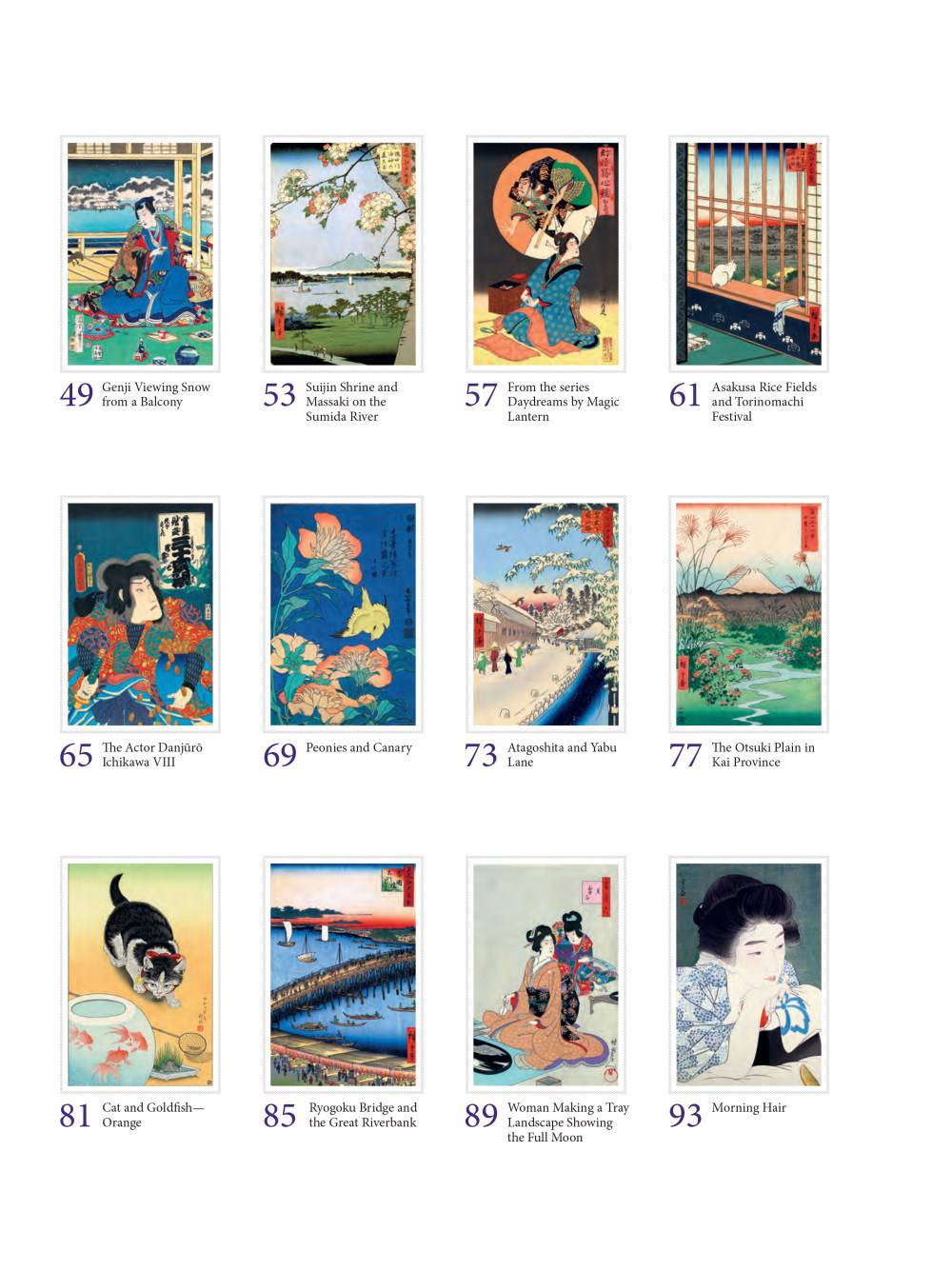 Floating World Japanese Prints Coloring Book, Color Your Masterpiece