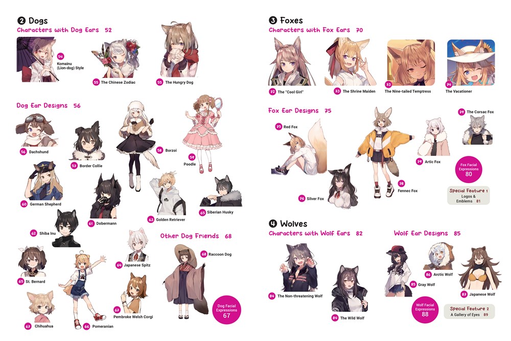 Create Kemonomimi Characters for Cosplay, Anime Manga by Shugao