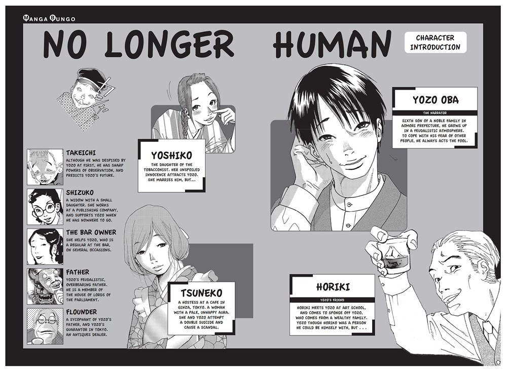 Osamu Dazai's No Longer Human, The Manga Edition by Osamu Dazai