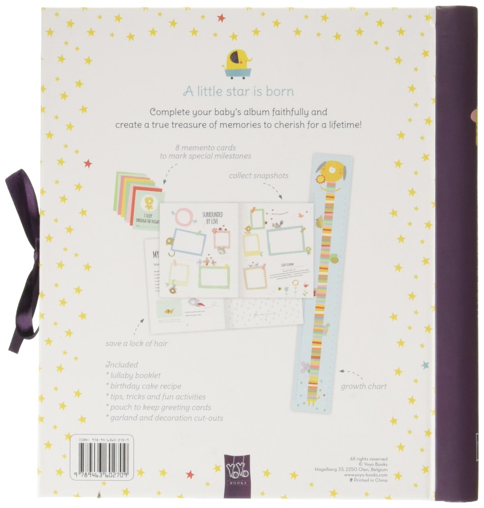 Our New Baby! Baby Album & Record Book by Yoyo Books 9789463602709 Booktopia