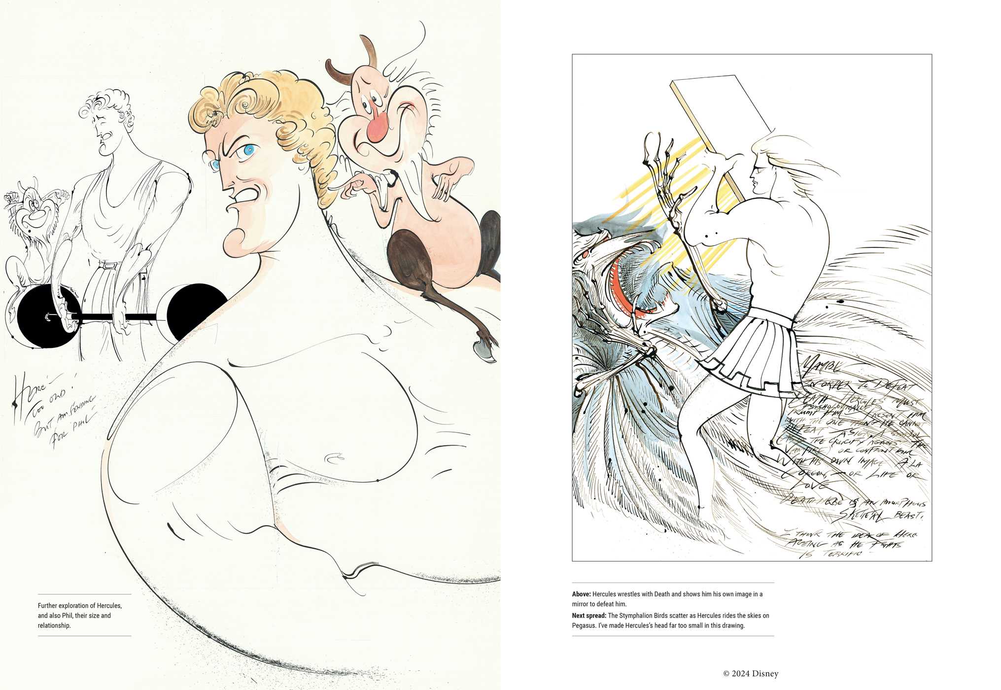 Disney's Hercules by Gerald Scarfe | The Art of Gerald Scarfe