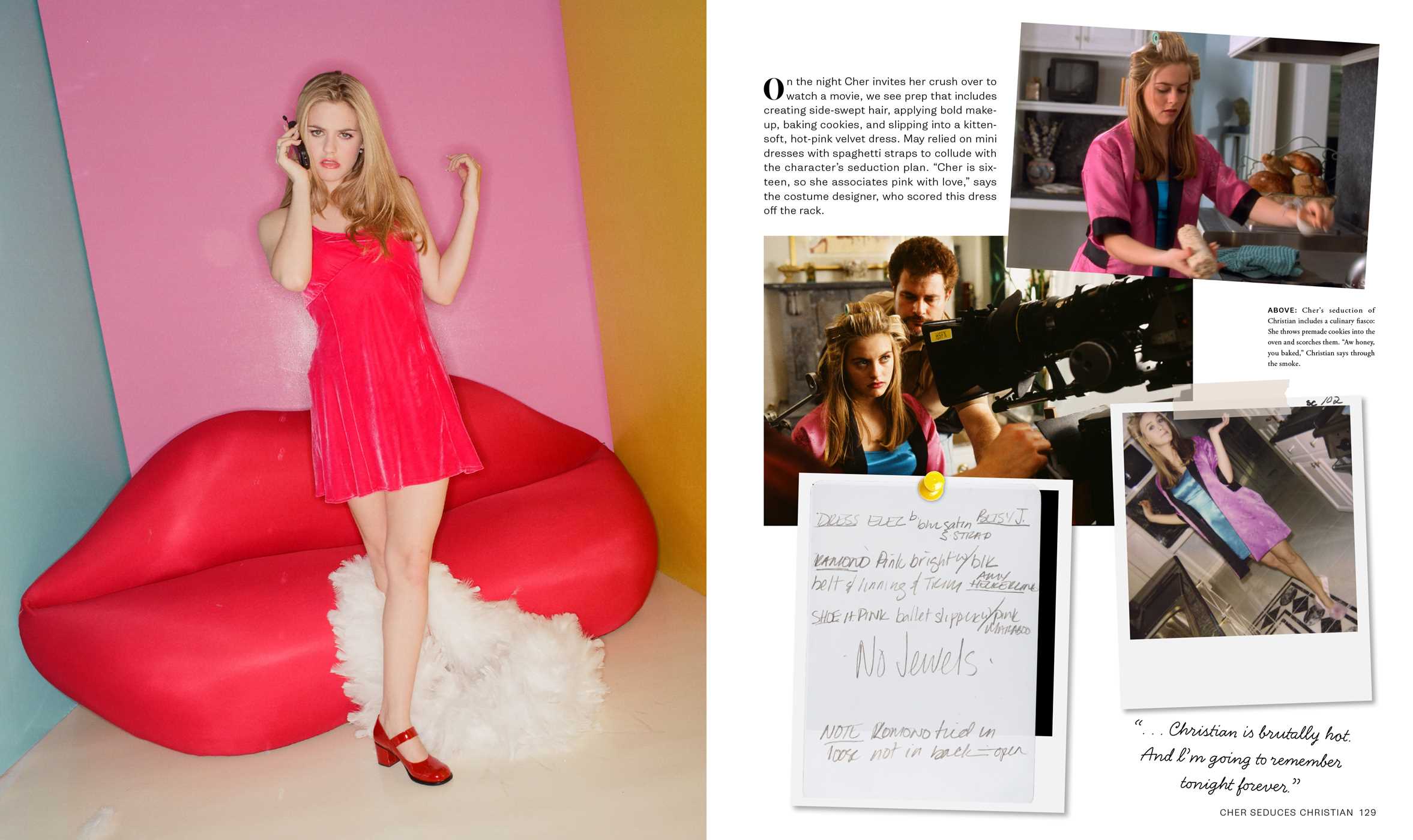 Iconic Outfits Dionne Clueless Velvet Dress Dionne Clueless